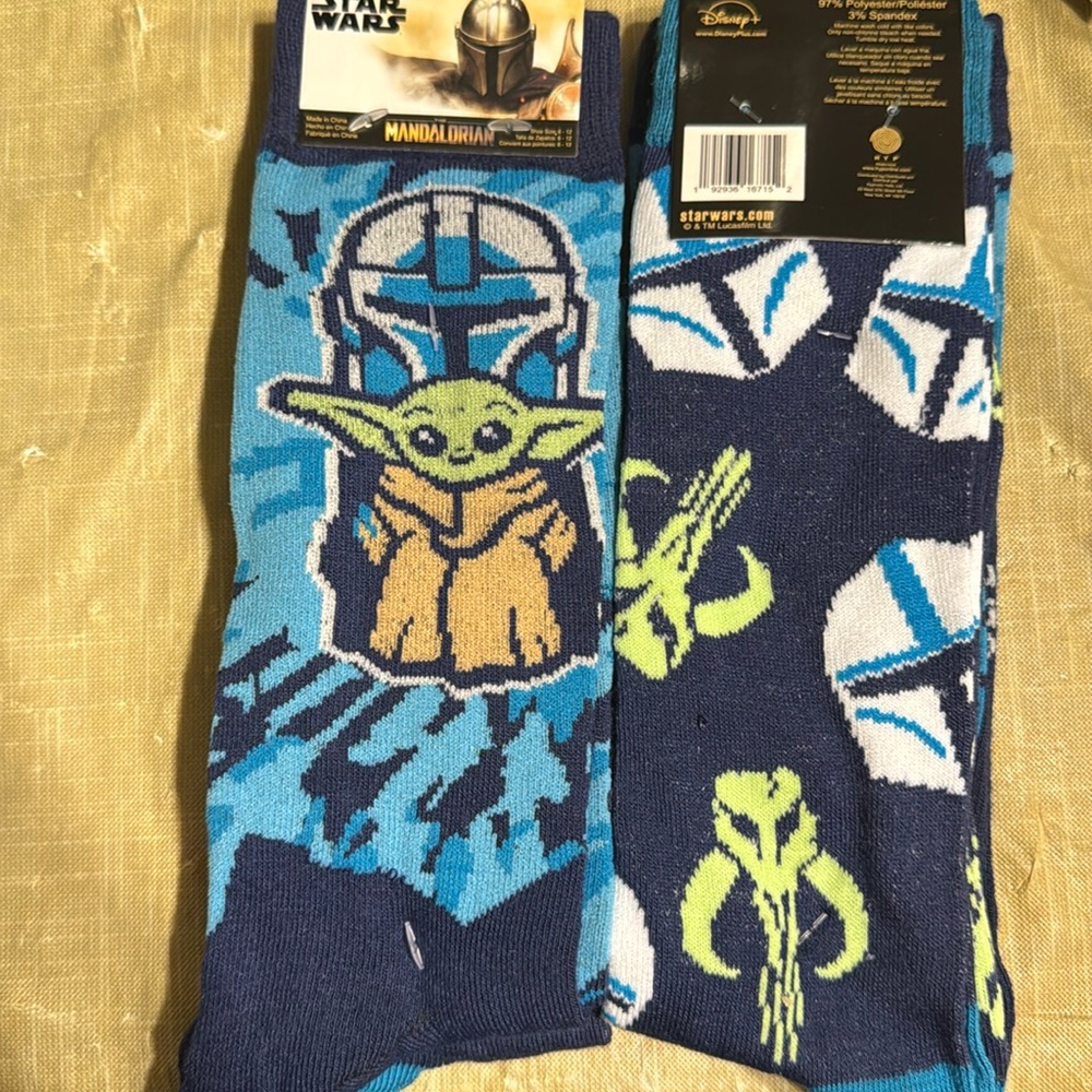 Totally Star Wars MANDALORIAN socks